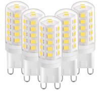 Ampoule LED G9 3W Blanc Naturel 4000K, Ampoules LED G9 Maïs, AC 220-240V, Paquet de 5