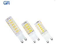 Ampoule LED G9 AC 220V 3W 5W 9W 2835 SMD en céramique, pour lustre, projecteur, remplacement de lampe halogène, 1 à 10 pièces