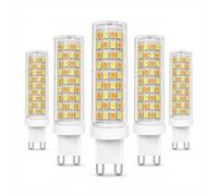 Ampoule LED G9 Bi-pin 3 Couleurs 15W, Équivalent 120W Halogène, 220V, 1000LM, Sans Scintillement, CRI≥80, Éco, Non Dimmable Chambre Cuisine Couloir(5 Pack)