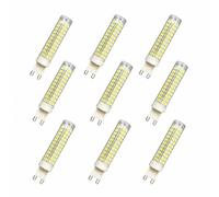 Ampoule LED G9 Capsule Dimmable, Blanc Froid 6500K, 15W Remplacement 120W Halogène, 220V, 1500LM, IRC≥80, Économie d'Énergie, Pour Lustre, Suspension(9 Pack)