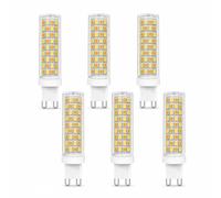 Ampoule LED G9 Mini 3 Couleurs 15W, Équivalent 120W Halogène, 1000LM, Sans Scintillement, 220V, CRI≥80, Éco, Non Dimmable, Chambre Cuisine Couloir(6 Pack)