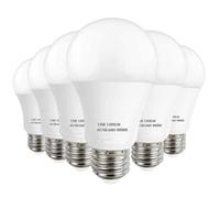 Ampoule LED Globe A60 Culot E27 (Grosse Vis), 100W Équivalent Ampoule sphérique, 6000K Blanc froidK, Lot de 6