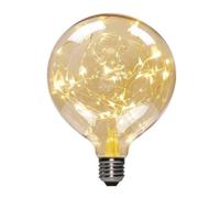 Ampoule LED Globe G95 Milleluci - 1,5W - 2200K Blanc Doré - Verre Doré - Ø95 mm - Effet Multipoint Lumineux