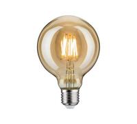 Ampoule Led Globe Gradable E27 1700k 6w - Diamètre 95 Mm - Vintage Doré Paulmann