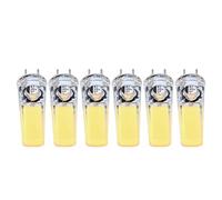 Ampoule LED GY6.35 5W, Ampoule COB économe en énergie 500lm pour Lustres en Silicone, Paquet de 6 (Blanc froid 6000K-6500K)