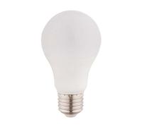 Ampoule LED Lampe plastique opale ronde blanc chaud E27 D 6 cm