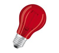 OSRAM HOMELIGHTING 4058075433946 LED CEE G (A - G) E27 forme de poire 2.5 W = 7 W rouge (Ø x H) 60 mm x 105 mm non dimmable 1 pc(s)