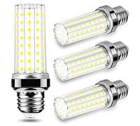 Ampoule LED maïs 150 W équivalent 2000 lumens 6500 K blanc lumière du jour 20 W E26/E27 base non dimmable ventilateur de plafond éclairage de maïs pour maison garage entrepôt (E26, Warm White)