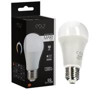 EDO Ampoule LED MARI 13 W Lumière Blanc neutre 4000K Non Dimmable Culot E27 Ampoules Économiques 1300 Lumen Économie d'Énergie 220-240 V Lampe LED Efficacité Energétiqu 1 Pièce