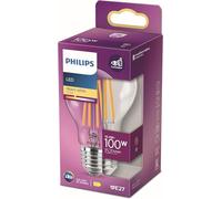 Ampoule LED PHILIPS Non dimmable - E27 - 100W - Blanc Chaud