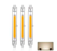 Ampoule LED R7S 118mm 30W Dimmable, Blanc Naturel 4000K, 3000LM, Linéaire Ampoule Remplacer Halogène J118 300W, Éclairage à 360 Degrés, OCB R7S LED 118mm pour Couloirs et Appliques Murales, 3 Pièces