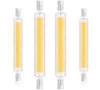 Ampoule LED R7S 189mm 30W Dimmable, Blanc Froid 6000K, CRI 80+, Équivalent Lampe Halogène J189 300W, Angle de Faisceau 360°, 3000LM Ampoule 189mm R7S COB LED Lampe pour Applique Murale Lampadaire