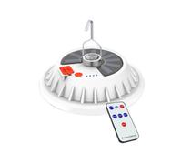 Ampoule LED Rechargeable 300 W, Télécommande, Lanterne Solaire Portable D'Urgence, Éclairage de Marché Nocturne