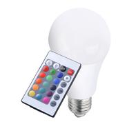 Ampoule LED RGB 7,5 Watt changement de couleur E27 Douille Télécommande Realitiy R961-69