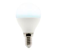 Ampoule LED Sphérique E14 - 5W - Blanc froid - 400lm - 6500K - Zenitech