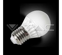 Ampoule LED Sphérique E27 4 W 6400ºk (lumière froide) - Pack 10 unités