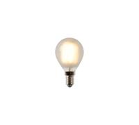 Ampoule LED sphérique mate E14 4W blanc chaud 360 lm dimmable