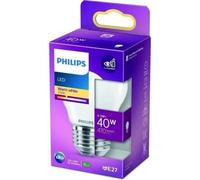 Ampoule Led Sphérique Philips - 4,3w - 470 Lumens - 2700k - E27 - 93013
