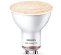 Ampoule Led Spot Connectée Philips - Wiz - Eyecomfort - Dimmable - 4,7w - 345 Lumens - Gu10 - 93209
