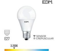 Ampoule Led E27 10w Ronde A60 ?Quivalent ? 60w - Blanc Chaud 3200k
