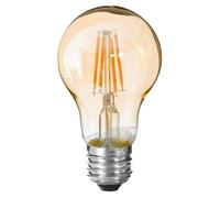 Atmosphera - Ampoule LED Standard ambrée - filament droit E27