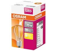 Ampoule led standard claire filament 8W75 E27 chaud