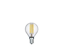 Ampoule LED transparente boule E14 4W 3000K 470 lm blanc chaud