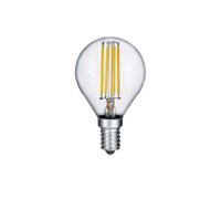 Ampoule LED transparente globe E14 4W 2700K 470 lm dimmable 3 niveaux Trio