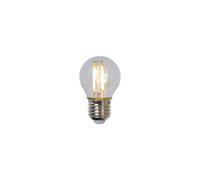 Ampoule LED transparente sphérique E27 4W 2700K 360 lm dimmable