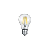 Ampoule LED transparente sphérique E27 8W 2700K 806 lm, variation 3 niveaux