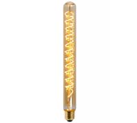 LUCIDE T32 - Ampoule filament - Ø 3,2 cm - LED Dim. - E27-1x4,9W 2200K - Ambre
