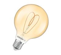 LEDVANCE Ampoule LED Vintage 1906 Globe 95 E27 8W 806 lm Dimmable à filament Verre doré Ø95 mm