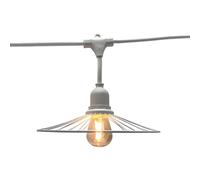Lumisky – Guirlande lumineuse CHIC CAGE connectable Blanc 10 ampoules E27 6 m