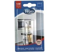 Ampoule poirette 300°C / E14 / T22 / 15W / 220V Four micro-ondes 484000008843 WPRO, WHIRLPOOL, BAUKNECHT, LADEN, ARISTON HOTPOINT, INDESIT, IGNIS, PRIVILEG, RADIOLA - 60325 Blanc, Blanc G