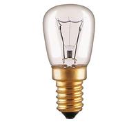 Ampoule pour four - 40 W - E14 - Transparent - Tube T22 - Double filament - 300 °