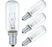 Ampoule Pour Hotte Aspirante E14 40W, 220V Ampoule Incandescence Blanc Chaud 2700K Dimmable, Lot de 4