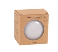 Ampoule rechargeable extérieur blanche 9W 11x9x11cm Blanc