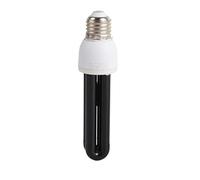 Ampoule UV Fluorescente Noire CFL E27 15W Lampe Germicide Pour Discothèque Bar Traitement UV Détection Fluorescence Couleur Assortie