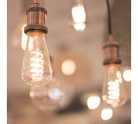 Ampoule VINTAGE LED 4 W E27 Edison FILAMENT ampoule en verre DIMMABLE 200 lumen Globo 11405F