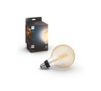 Ampoule connectée Philips Hue White Ambiance E27 Filament Globe 7W Transparent