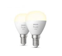 Philips Hue Ampoule connectée White E14 sphérique 5,5W Bluetooth Pack de 2