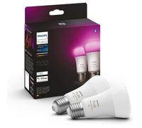 Philips Ampoules connectées White & Color Ambiance standard E27 75W Pack de 2
