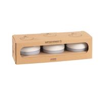 Ampoules extérieur rechargeables 3W (x3) 9x6x23cm Blanc