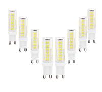 Ampoules G9 LED 9W(Halogène Équivalent 85W)Blanc Froid 6000K 850Lumen AC220-240V Angle de Faisceau 360 ° Économie D'énergie G9 Lampe Pas de Dimmable(Paquet de 8) [Classe Énergétique