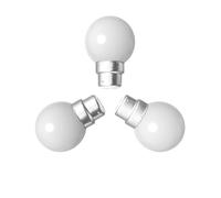 Ampoules Guirlande blanches type Guinguette B22 1W équivalent 15W 30000 heures incassables. Consommation de 1W pour une lumière
