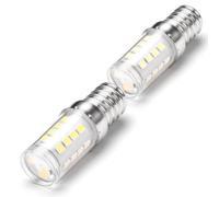Ampoules LED E14 Blanc Froid 6500K, 2,5W équivalent 25W halogène,300lm,2pcs | AC 220-240V, Ampoule E14 LED Pour veilleuse, lampe de sel, hotte aspirante, machine à coudre, Non dimmables