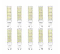 Ampoules LED G9 Mini Céramique 15W, Blanc Froid 6000K, Remplacement 120W Halogène, 1000LM, Non Dimmable, Petite Suspension Cuisine(10 Pack)