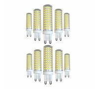 Ampoules LED G9 Mini Céramique 15W, Blanc Naturel 4000K, Remplacement 120W Halogène, 1000LM, Non Dimmable, Petite Suspension Cuisine(10 Pack)
