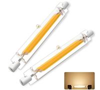 Ampoules LED R7S 78mm Dimmable 10W - Équivalent à Lampe Halogène 100W, Sans Scintillement, Blanc Naturel 4500K 1000LM, Éclairage à Faisceau 360°, AC 220-240V, Paquet de 2
