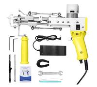 AMRTTWY Enrouleur de Bobine, Ensemble De Machine À Tisser pour Tapis 2 en 1, Pistolet Touffeter, pour Moteur, Ressort, Ruban